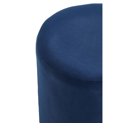 Orsina Haley Midnight Blue Round Stool
