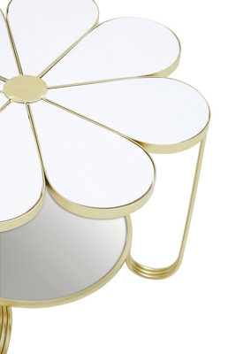Orsina Jodie White Top Petal Shape Table