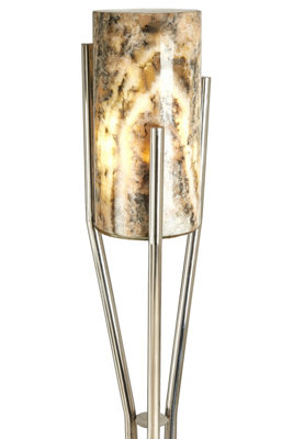 Orsina Onyx Stone Base Floor Lamp