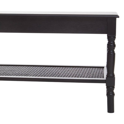 Orsina Traditional Black Coffee Table, Wood Table for Coffee and ...