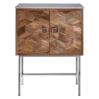 Fresh Look at Orsina Versatile Geometric Design Cabinet Stylish Design Storage