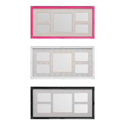 Orsina White 5 Multi-Photo Frame,Decorative Wall Frame For Hallway ...