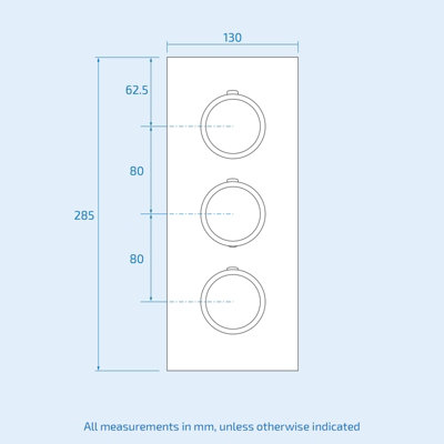 Orta Thermostatic Mixer Valve Hand Held Concealed Shower - 8