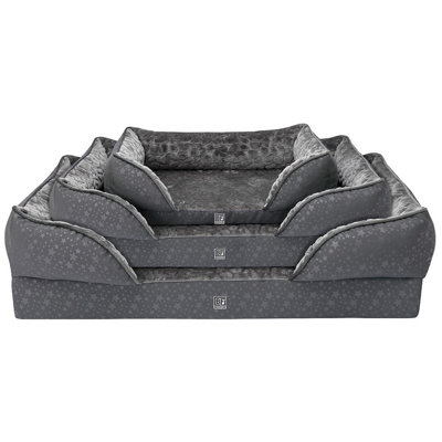 Orthopaedic Pet Bed with Bamboo & Charcoal Infused Memory Foam - Dog or Cat Crate Mattress - Small, H20 x W41 x D61cm Price Comparisons | Compare The Build