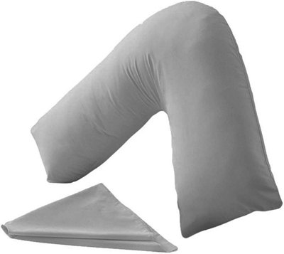Orthopaedic VShaped Pillow Extra Cushioning Support For Head, Neck