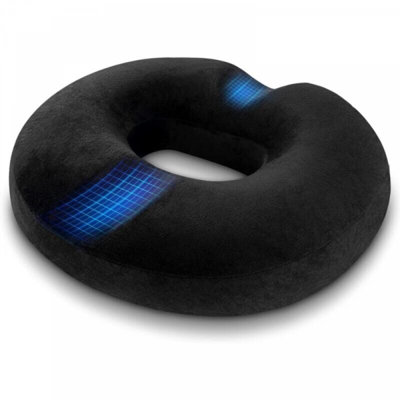 Orthopedic Memory Foam Coccyx Cushion for Hemorrhoid Relief Post