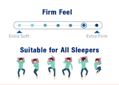OrthoSmart 2000Extra Firm Reflex Foam Mattress - Double (135 x 190 cm)