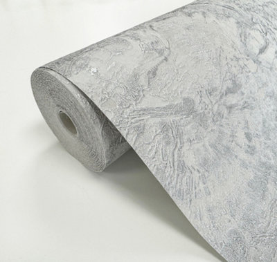 Orvieto Marble Luxury heavyweight wallpaper - Grey