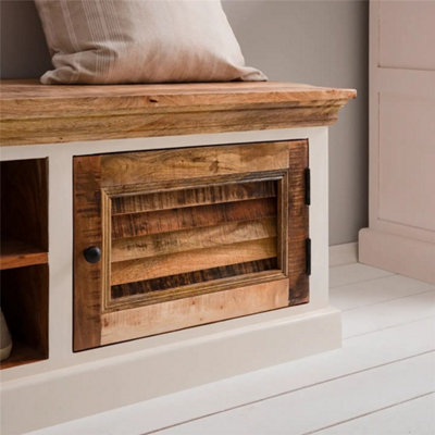 Oscar Wood Shoe Rack Up to 43"