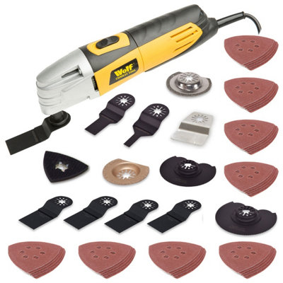 Buy Oscillating Multi Tool Wolf 260w Corded Combat Tool EXTRA ...