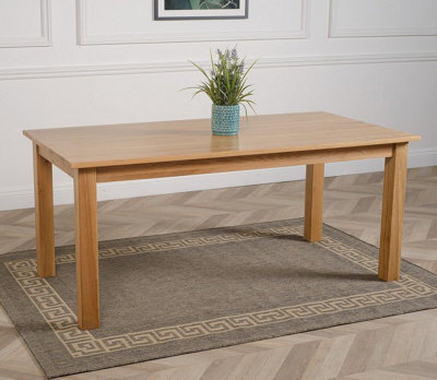 Oslo 180m Large Solid Oak Dining Table