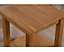 Oslo Solid Oak Lamp Table for Living Room