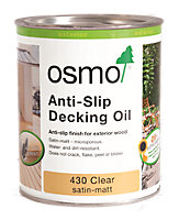 Osmo Anti-Slip Decking Oil 430 Clear Satin - 750ml