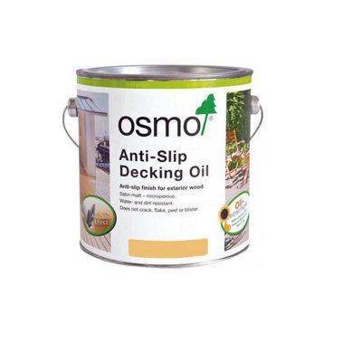 Osmo Anti Slip Decking Oil - Clear - 2.5 Litre