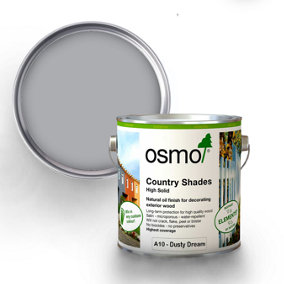 Osmo Country Shades Opaque Natural Oil based Wood Finish for Exterior A10 Dusty Dream 2.5L