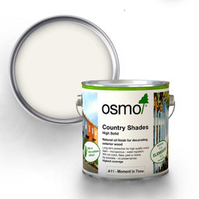 Osmo Country Shades Opaque Natural Oil based Wood Finish for Exterior A11 Moment in Time 2.5L