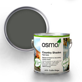 Osmo Country Shades Opaque Natural Oil based Wood Finish for Exterior A19 Cuillin Ridge 2.5L