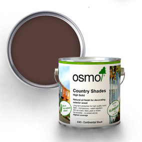 Osmo Country Shades Opaque Natural Oil based Wood Finish for Exterior E45 Continental Shelf 2.5L