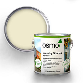 Osmo Country Shades Opaque Natural Oil based Wood Finish for Exterior E52 Morning Glow 2.5L