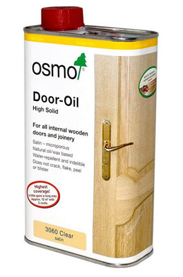 Osmo Door Oil - Satin - Clear - 1 Litre