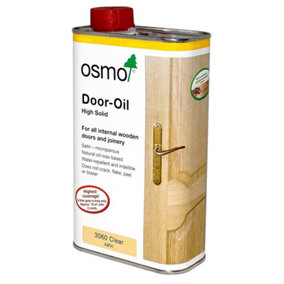 Osmo Door Oil - Satin - Clear - 1 Litre