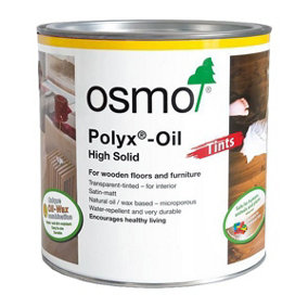 Osmo Polyx Hard Wax Oil Tints - Black - 750ml