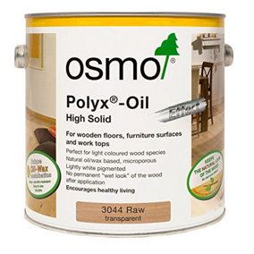 Osmo Polyx Oil Natural Transparent Raw 2.5 Litre