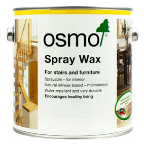 Osmo Spray-Wax 3009 Clear Semi-Matt Anti Slip - 2.5L