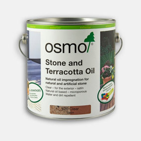 Osmo Stone and Terracotta Oil Exterior  Clear 2.5 Litre