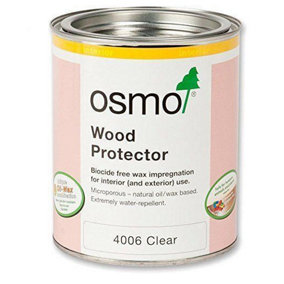 Osmo Wood Protector Interior and Exterior Protection - Clear - 750ml