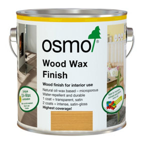 Osmo Wood Wax Finish - 3164 Oak 750ml