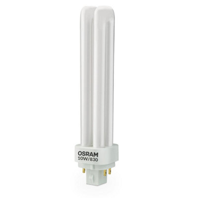 Osram 10w Dulux-D/E  830 4 Pin - Warm White