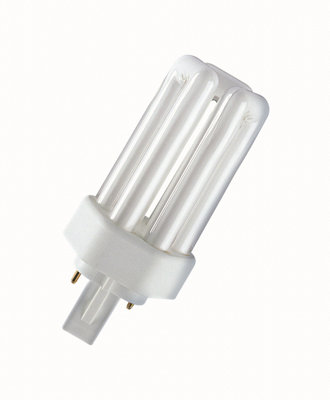 Osram 18w Dulux-T 2 Pin Triple Turn Compact Fluorescent - 830 - Warm White