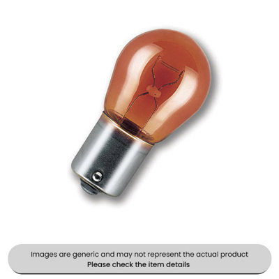Osram BAU15s Offset Pin SCC Bulbs Stop/Tail/Indicator 12V, 21/5W Pack Qty 10