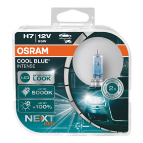 Osram Cool Blue H7 55W Twin Duo Pack
