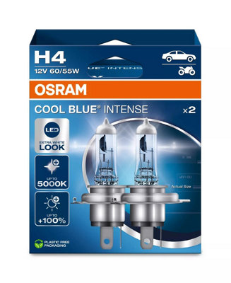 Osram Cool Blue Intense (Next Gen) H4 60/55W 12V Headlight Lamp