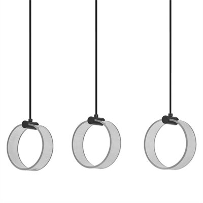 Osram Decor Circle Pendant Linear Click-CCT LED Ceiling Light 2400lm ...