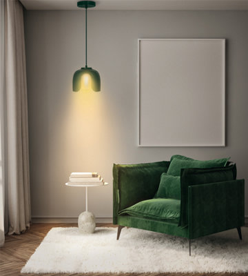 Osram Decor Corolle Pendant Ceiling Light E27 Green