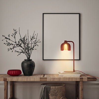 Osram Decor Corolle Table Lamp G9 Red Modern Designer Bedside Desk Light