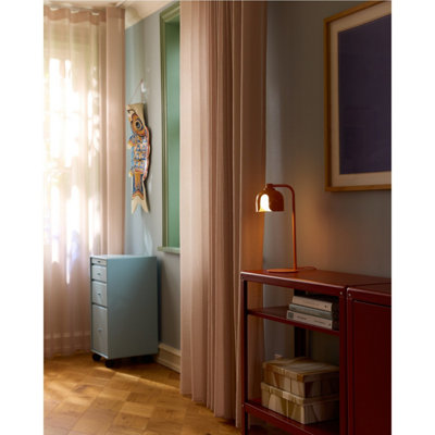 Osram Decor Corolle Table Lamp G9 Red Modern Designer Bedside Desk Light