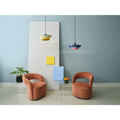 Osram Decor Layers Pendant Ceiling Light E27 Green-Yellow Max 15W LED Modern