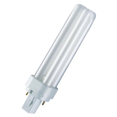 Osram Dulux 26w 840 2 Pin Double Turn Compact Fluorescent Lamp - Cool White