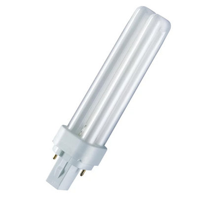 Osram Dulux 26w 865 2 Pin Double Turn Compact Fluorescent Lamp - Daylight