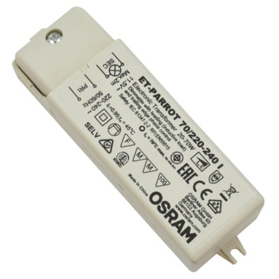 OSRAM ETPARROT 75W, Electronic Transformers for LowVoltage Halogen