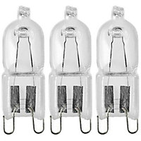 Osram Halogen G9 Capsule 33W Dimmable Halopin Pro Warm White Clear (3 Pack)
