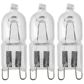 Osram Halogen G9 Capsule 35W Dimmable Halopin Pro Warm White Clear (3 Pack)