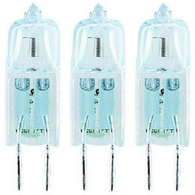 Osram Halogen Oven G4 Capsule 20W 12V Dimmable Halostar Warm White Clear (3 Pack)