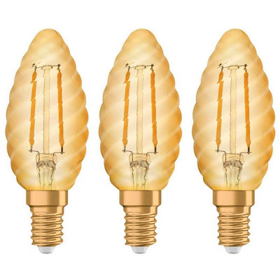 Osram candle on sale light bulbs