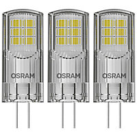 Osram LED G4 Capsule 2.6W 12V Parathom Warm White Clear (3 Pack)