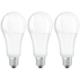 Osram LED GLS 20W E27 Dimmable Parathom Warm White Opal (150W Eqv) (3 Pack)